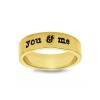 Wide Name Ring