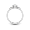 1.47 Ctw Diamond Nesting Engagement Ring