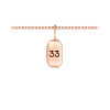 Personalized Dog Tag Charm