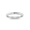 Cross Stamped Stackable Ring