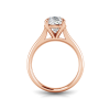 2 Ct Pear Moissanite Engagement Ring