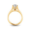 2 Ct Pear Moissanite Engagement Ring