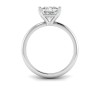 .75 Ct Princess Lab Diamond Solitaire Engagement Ring