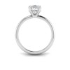 5 Ct Pear Moissanite Solitaire Engagement Ring