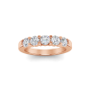 1 Ctw Round CZ Luxe Prong Set Wedding Band