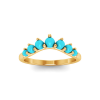 Turquoise Tiara Nesting Ring