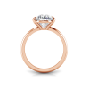 5 Ct Pear CZ Solitaire Ring