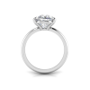 5 Ct Pear CZ Solitaire Ring