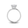 1.5 Ct Princess Lab Diamond & .10 Ctw Diamond Hidden Halo Engagement Ring
