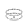 Cable Stackable Double Ring