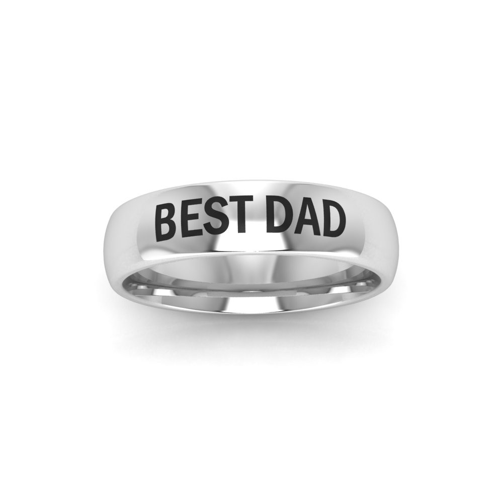 Best Dad Men's Ring