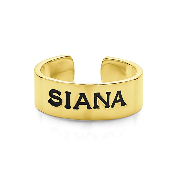 Personalized Mega Open Ring