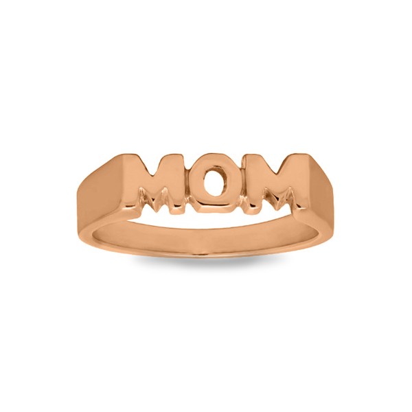Mom Flat Top Ring
