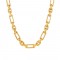 Gold Chunky Link Chain Necklace