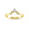 Pear Diamond Nesting Ring
