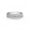 Moissanite Milgrain Wedding Ring