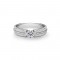 Diamond Tension Set Wedding Ring