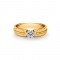 Diamond Tension Set Wedding Ring