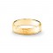Hammered Flat Wedding Ring