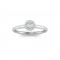 .18 Ctw Diamond Halo Promise Ring