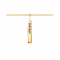 Small Personalized Vertical Bar Charm