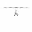 Mini Block Letter Charm A
