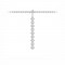 Art Deco CZ Bar Pendant