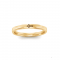 Cross Stamped Stackable Ring