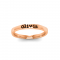 Stackable Name Ring