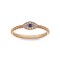 Sapphire Evil Eye Ring