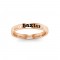 Paw Print Pet Name Ring