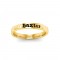 Paw Print Pet Name Ring