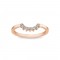 Lab Diamond Roman Arch Nesting Ring