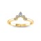 Pear Diamond Nesting Ring