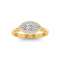 .62 Ctw Marquise Diamond East West Halo Engagement Ring