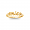 Zodiac Script Ring - Aries