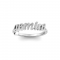 Zodiac Script Ring - Gemini
