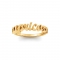Zodiac Script Ring - Capricorn