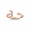 Pavé Zodiac Open Ring - Aries