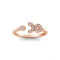 Pavé Zodiac Open Ring - Taurus