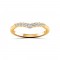 Diamond Graduated Curved Band