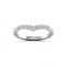 Diamond Graduated Curved Band
