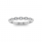 .15 Ctw Diamond Infinity Milgrain Stackable Band