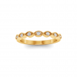 .15 Ctw Lab Diamond Infinity Milgrain Stackable Band