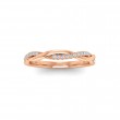 .11 Ctw Diamond Twisted Vine Wedding Ring
