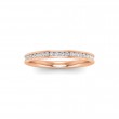 .20 Ctw Colorless Lab Diamond Channel Set Wedding Ring