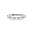 .20 Ctw Colorless Lab Diamond Channel Set Wedding Ring
