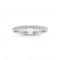 .18 Ctw Colorless Lab Diamond Whisper Pavé Wedding Ring