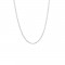 White Gold Adjustable Cable Chain
