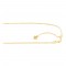 Yellow Gold Adjustable Paperclip Chain